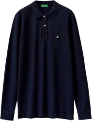 UNITED COLORS OF BENETTON Poloshirt Shirt marineblau