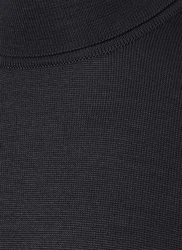 MAERZ Muenchen Strickpullover Rollkragen Schwarz/Dunkelblau/Dunkelgrau