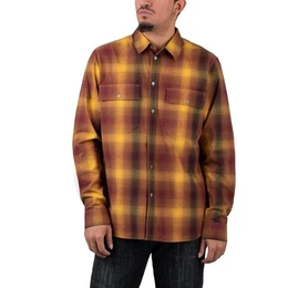 Langarmhemd Avenir Gradient Flannel Overshirt