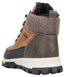 Rieker Winterboots mit Rieker-TEX-Ausstattung braun/kombiniert