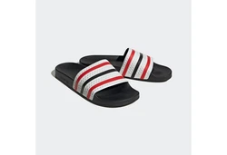 adidas Originals ADILETTE Badesandale Rot/Bordeaux/Weiß