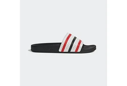 adidas Originals ADILETTE Badesandale Rot/Bordeaux/Weiß