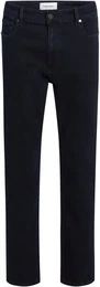 Gerade Jeans TAPERED BLUE BLACK mit Markenlabel