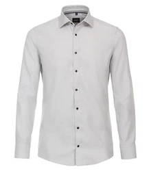 VENTI Blusenshirt Kent Modern Fit silber