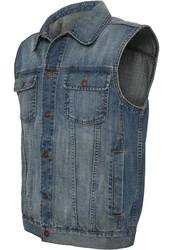 Urban Classics Jerseyweste Denim Vest 