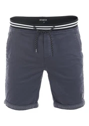 riverso Bermudas Herren Shorts RIVMichel Regular Fit Dunkelblau/Grau