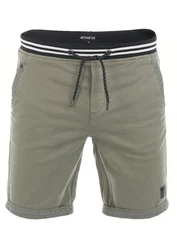 riverso Bermudas Herren Shorts RIVMichel Regular Fit Dunkelgrün/Grün/Khaki