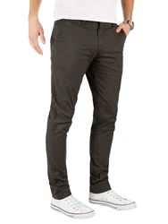 Yazubi Chino Herren Hose Modell Kyle by Yzb Jeans Khaki/Dunkelgrün