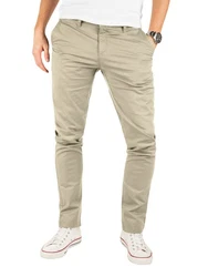 Yazubi Chino Herren Hose Modell Kyle by Yzb Jeans Khaki
