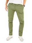 Yazubi Chino Herren Hose Modell Kyle by Yzb Jeans Dunkelgrün/Khaki/Grün