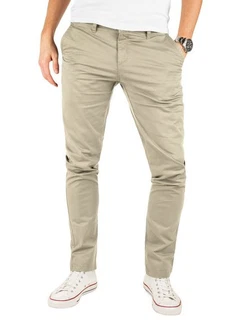 Yazubi Chino Herren Hose Modell Kyle by Yzb Jeans Khaki