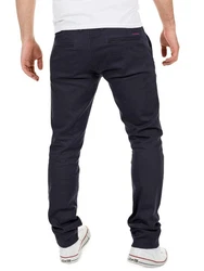 Yazubi Chino Hose Modell Dustin by Yzb Jeans Dunkelblau