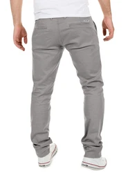 Yazubi Chino Hose Modell Dustin by Yzb Jeans Grau/Hellgrau
