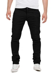 Yazubi Chino Hose Modell Dustin by Yzb Jeans Schwarz