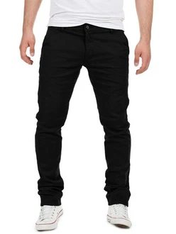 Yazubi Chino Hose Modell Dustin by Yzb Jeans Schwarz