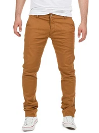 Chinohose Herren Chino Dustin in vorgewaschener Optik