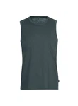 Trigema Trägertop Trägershirt Dunkelgrün/Grün/Dunkelblau/Dunkelgrau