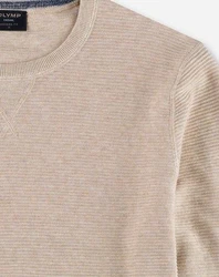 OLYMP Rundhalspullover Strick Casual 