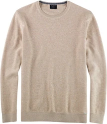 OLYMP Rundhalspullover Strick Casual 