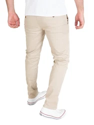 WOTEGA Chinohose Adriano Herren Slim Fit Khaki/Beige