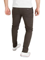 WOTEGA Chinohose Adriano Herren Slim Fit Khaki/Dunkelgrün