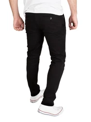 WOTEGA Chinohose Adriano Herren Slim Fit Schwarz