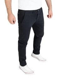 WOTEGA Chinohose Adriano Herren Slim Fit Dunkelblau