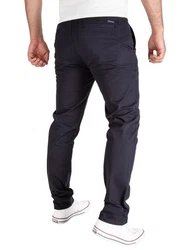 PITTMAN Chino Herren Hosen Derrick Dunkelblau/Hellblau