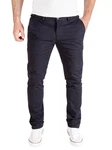 PITTMAN Chino Herren Hosen Derrick Dunkelblau/Hellblau
