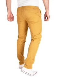PITTMAN Chino Herren Hosen Derrick Gelb/Beige/Khaki/Braun/Orange