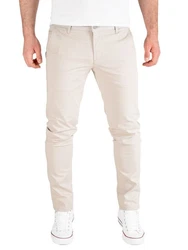 PITTMAN Chino Herren Hosen Derrick Khaki/Beige