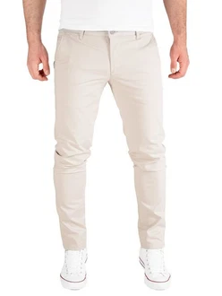 PITTMAN Chino Herren Hosen Derrick Khaki/Beige