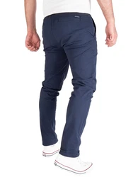 PITTMAN Chino Herren Hosen Derrick Dunkelblau/Blau