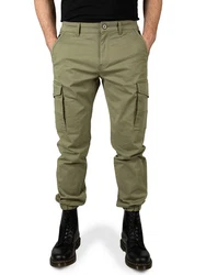 WOTEGA Cargohose Odin Herren Cargo Hose Dunkelgrün/Khaki