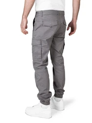 WOTEGA Cargohose Odin Herren Cargo Hose Grau/Hellgrau/Khaki
