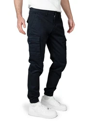 WOTEGA Cargohose Odin Herren Cargo Hose Dunkelblau/Blau