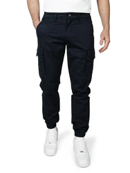 WOTEGA Cargohose Odin Herren Cargo Hose Dunkelblau/Blau