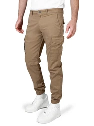 WOTEGA Cargohose Odin Herren Cargo Hose Khaki/Beige