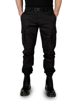 WOTEGA Cargohose Odin Herren Cargo Hose Schwarz/Khaki/Dunkelblau
