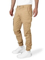 WOTEGA Cargohose Odin Herren Cargo Hose Khaki/Beige