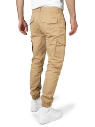WOTEGA Cargohose Odin Herren Cargo Hose Khaki/Beige