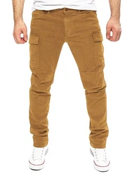 Yazubi Cargo Hose Jayden Khaki/Braun/Beige/Dunkelgrün