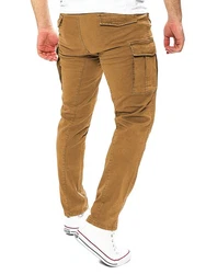 Yazubi Cargo Hose Jayden Khaki/Braun/Beige/Dunkelgrün