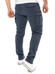 Yazubi Cargo Hose Jayden Dunkelblau/Blau/Grau