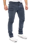 Yazubi Cargo Hose Jayden Dunkelblau/Blau/Grau