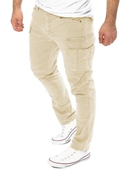 Yazubi Cargo Hose Jayden Khaki/Beige