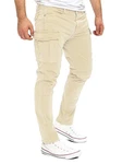Yazubi Cargo Hose Jayden Khaki/Beige