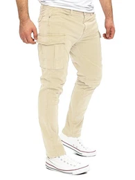 Cargohose Cargo Chino Jayden (1-tlg) mit aufgesetzten Cargotaschen