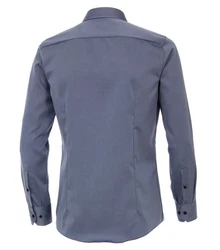 VENTI Businesshemd Dunkelblau/Blau/Grau