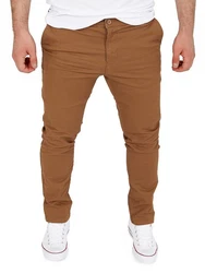 WOTEGA Herren Stoffhose Chino Style Glenn Khaki/Braun/Beige